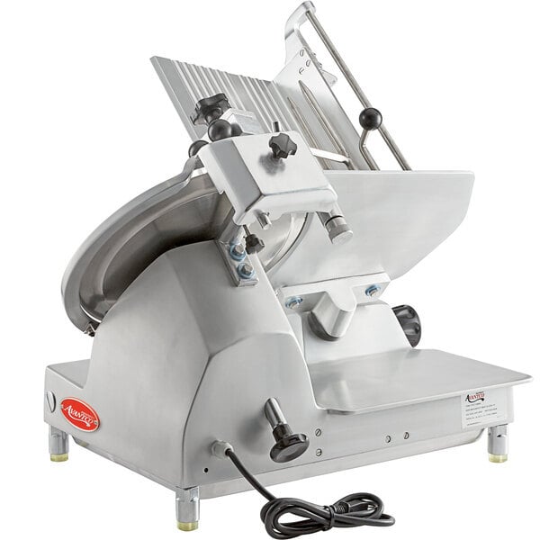 Scratch and Dent Avantco SL713MAN 13" Medium-Duty Manual Gravity Feed Meat Slicer - 3/4 hp
