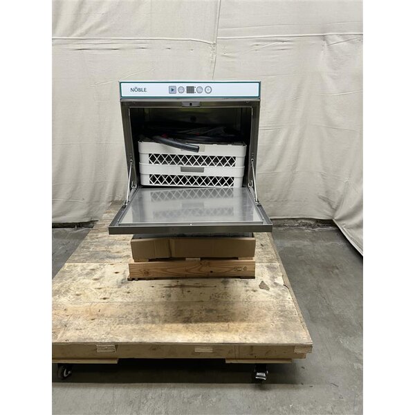 Scratch and Dent Noble Warewashing HT-UC24 Select High-Temperature Undercounter Dishwasher with Booster Heater- 208/240V, 1 Phase