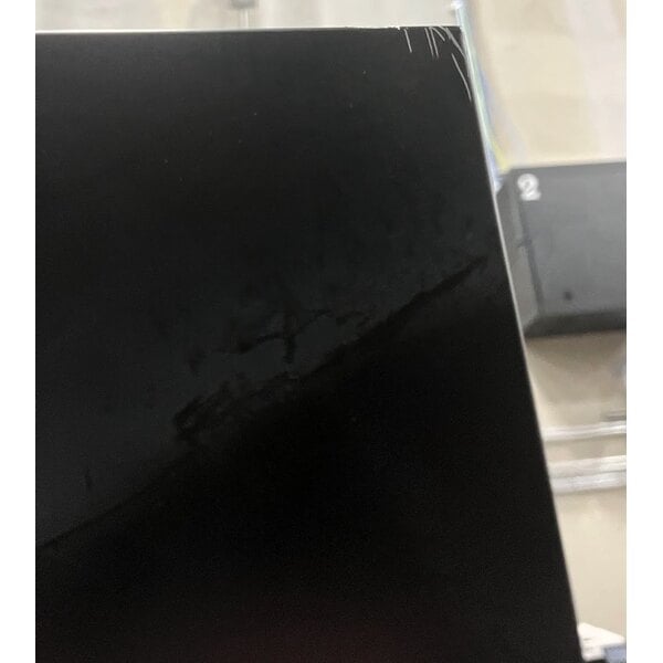 Scratch and Dent Avantco GD-ICE-49F 53" Black Indoor Glass Door Ice Merchandiser