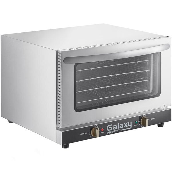 Scratch and Dent Galaxy COE3H Half Size Countertop Convection Oven - 120V