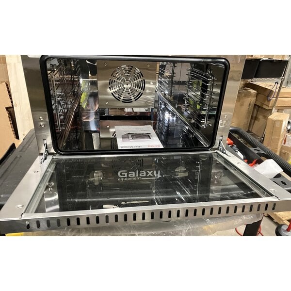 Scratch and Dent Galaxy COE3H Half Size Countertop Convection Oven - 120V