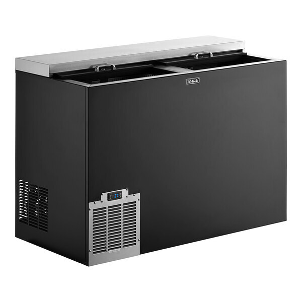 Scratch and Dent Perlick BC48RT-BS-STK 48" Black Horizontal Bottle Cooler
