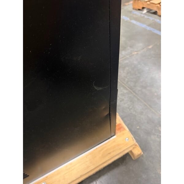 Scratch and Dent Perlick BC48RT-BS-STK 48" Black Horizontal Bottle Cooler
