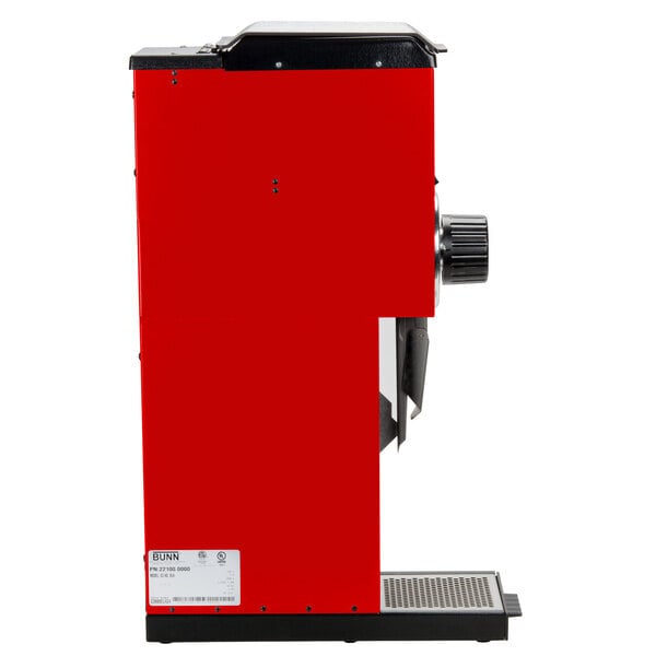Scratch and Dent Bunn 22100.0001 G3 HD 3 lb. Red Bulk Coffee Grinder