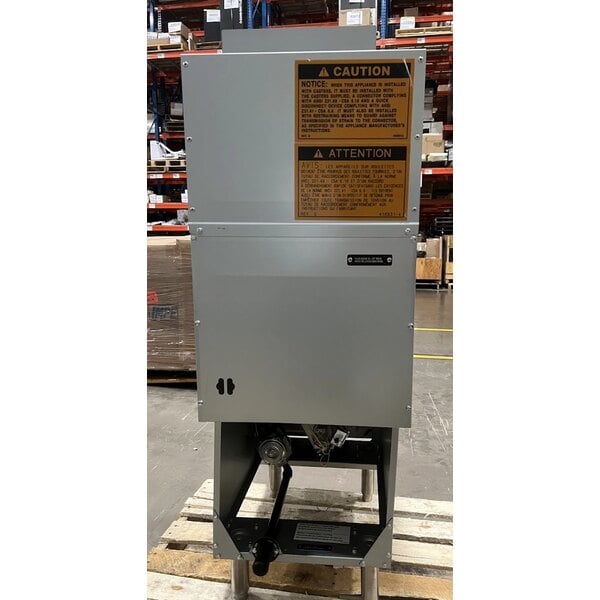 Scratch and Dent Vulcan LG300-1 35-40 lb. Natural Gas Floor Fryer - 90,000 BTU