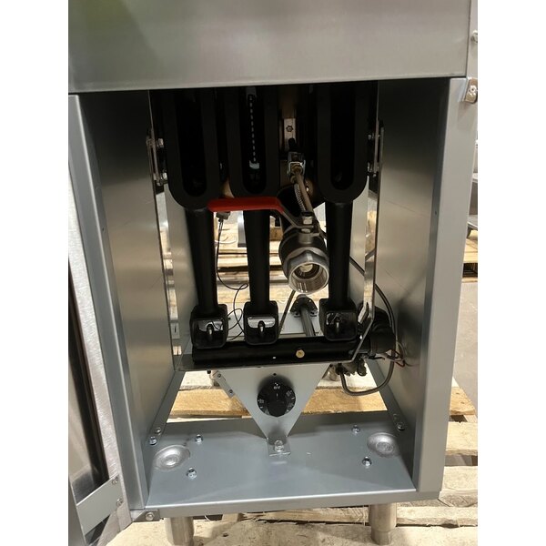 Scratch and Dent Vulcan LG300-1 35-40 lb. Natural Gas Floor Fryer - 90,000 BTU
