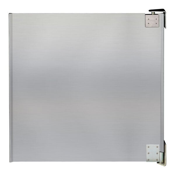 Scratch and Dent Curtron Service-Pro Cafe Door Series 20 Single Aluminum Swinging Traffic Door - 42" x 48" Door Opening