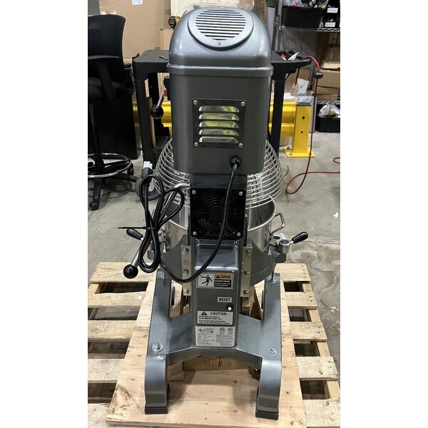 Scratch and Dent Avantco MX40H 40 Qt. Planetary Floor Mixer with Guard & Standard Accessories - 240V, 2 hp