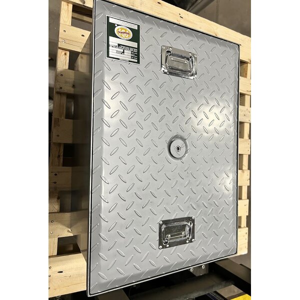 Scratch and Dent Regency 40 lb. 20 GPM Grease Trap with 3" Non-Threaded Connections - PDI Certified