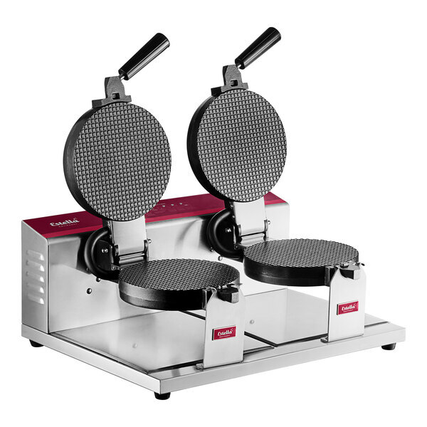 Scratch and Dent Estella WCMX2A Double Waffle Cone Maker - 120V, 1820W