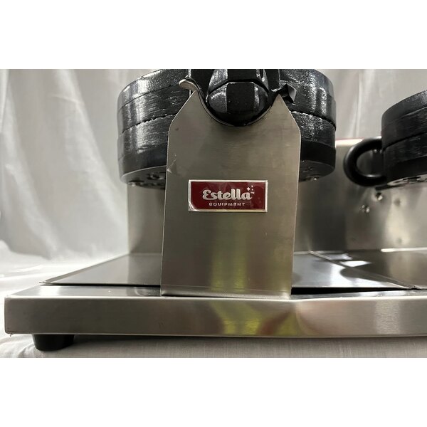 Scratch and Dent Estella WCMX2A Double Waffle Cone Maker - 120V, 1820W