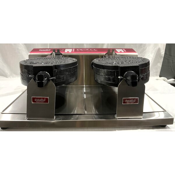 Scratch and Dent Estella WCMX2A Double Waffle Cone Maker - 120V, 1820W