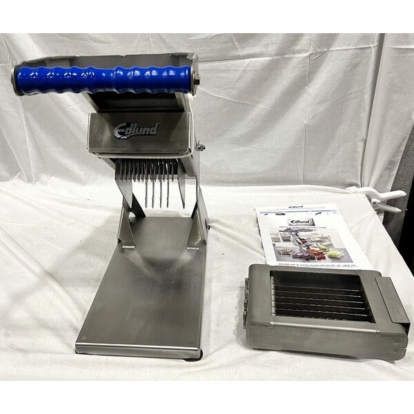 Scratch and Dent Edlund XL-125 ARC! Manual Fruit and Vegetable Slicer with 1/4" Blades