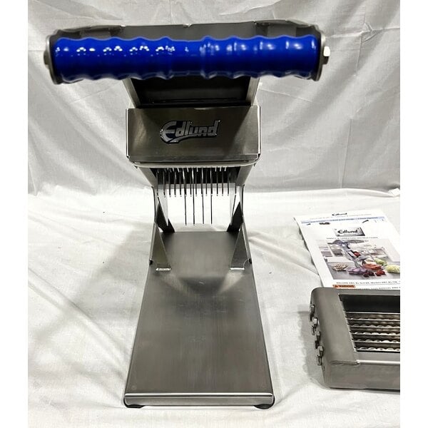 Scratch and Dent Edlund XL-125 ARC! Manual Fruit and Vegetable Slicer with 1/4" Blades