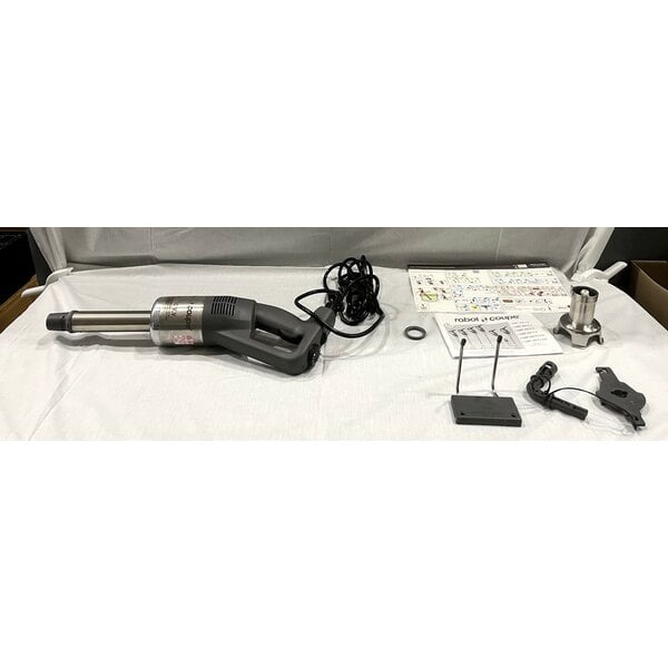 Scratch and Dent Robot Coupe CMP250VV Compact 10" Variable Speed Immersion Blender - 1/2 HP