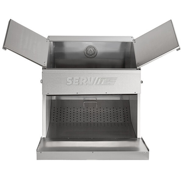Scratch and Dent ServIt TCW26 26 Gallon First-In First-Out Chip Warmer / Merchandiser - 120V, 1500W