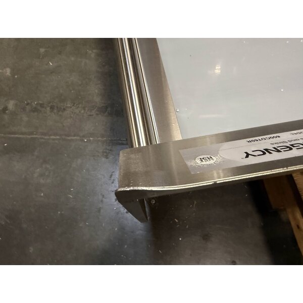 Scratch and Dent Regency 16 Gauge 5' Clean Dish Table - Right Drainboard