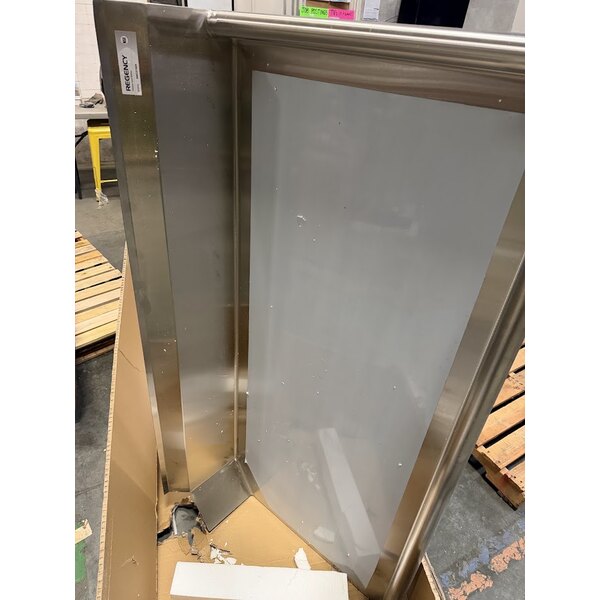 Scratch and Dent Regency 16 Gauge 5' Clean Dish Table - Right Drainboard