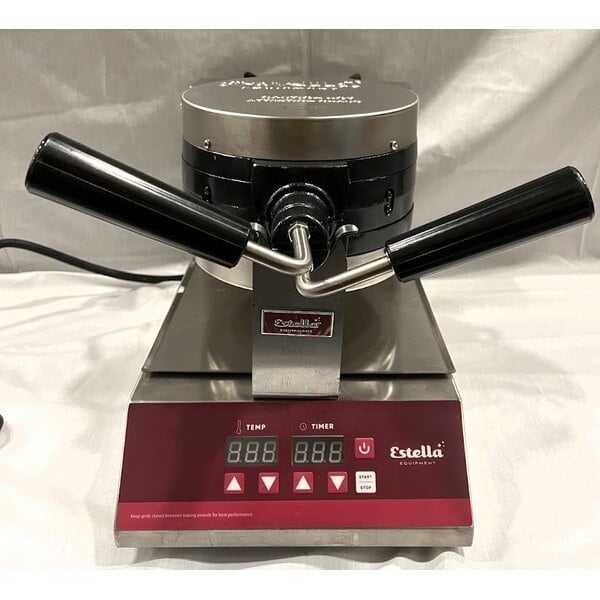 Scratch and Dent Estella WBMXS2A Stacked Belgian Waffle Maker - 120V, 1820W