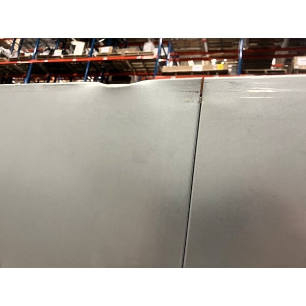 Scratch and Dent Avantco SS-3F-HC 81 5/16" Stainless Steel Solid Door Reach-In Freezer