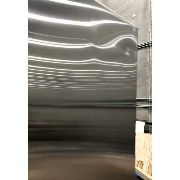 Scratch and Dent Avantco SS-3F-HC 81 5/16" Stainless Steel Solid Door Reach-In Freezer