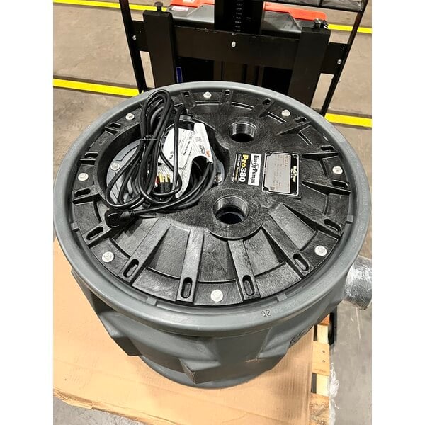 Scratch and Dent Liberty Pump PRO380-Series P382LE41 2" Simplex Sewage System - 4/10 hp, 115V
