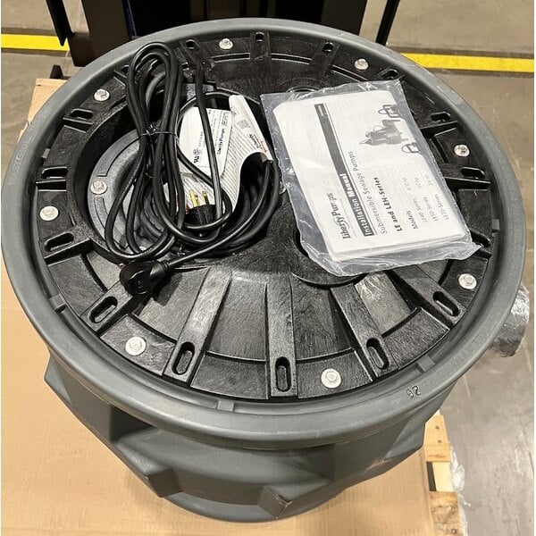 Scratch and Dent Liberty Pump PRO380-Series P382LE41 2" Simplex Sewage System - 4/10 hp, 115V