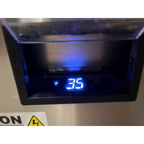 Scratch and Dent Continental Refrigerator SW48-N-12 48" 2 Door Refrigerated Sandwich Prep Table