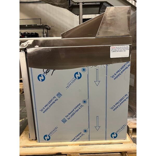 Scratch and Dent Continental Refrigerator SW48-N-12 48" 2 Door Refrigerated Sandwich Prep Table