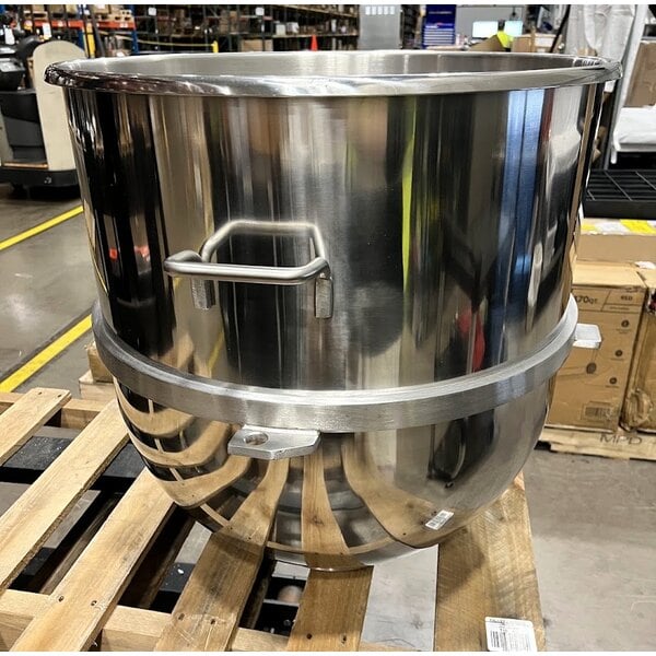 Scratch and Dent 140 Qt. Stainless Steel Mixing Bowl