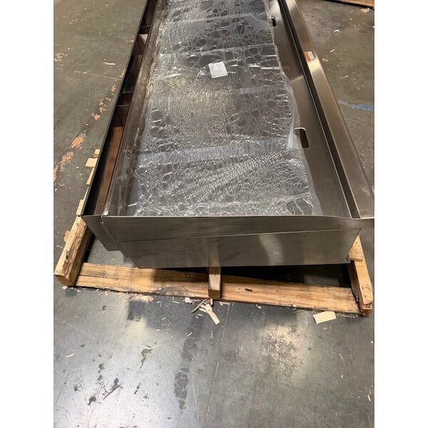 Scratch and Dent Cooking Performance Group GT-CPG-60-NL 60" Gas Countertop Griddle with Thermostatic Controls - 150,000 BTU