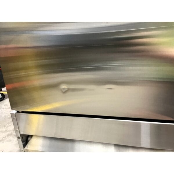Scratch and Dent Avantco SS-2R-HC 54" Stainless Steel Solid Door Reach-In Refrigerator