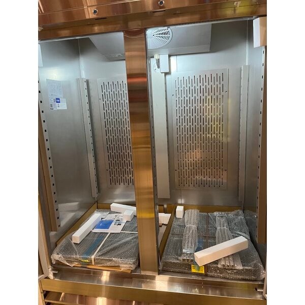Scratch and Dent Avantco SS-2R-HC 54" Stainless Steel Solid Door Reach-In Refrigerator