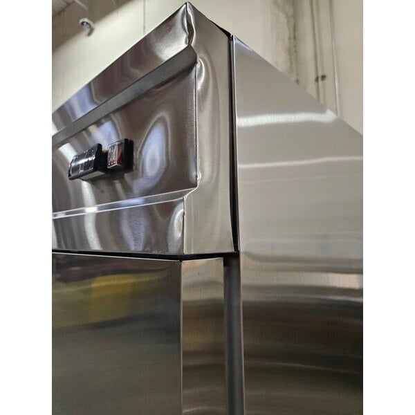Scratch and Dent Avantco SS-2R-HC 54" Stainless Steel Solid Door Reach-In Refrigerator