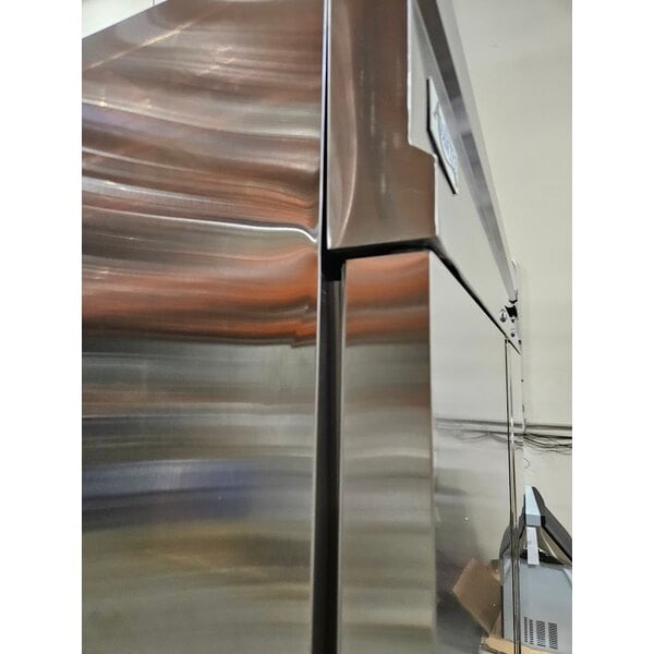 Scratch and Dent Avantco SS-2R-HC 54" Stainless Steel Solid Door Reach-In Refrigerator