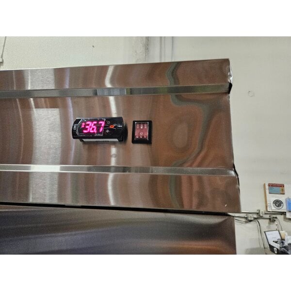 Scratch and Dent Avantco SS-2R-HC 54" Stainless Steel Solid Door Reach-In Refrigerator