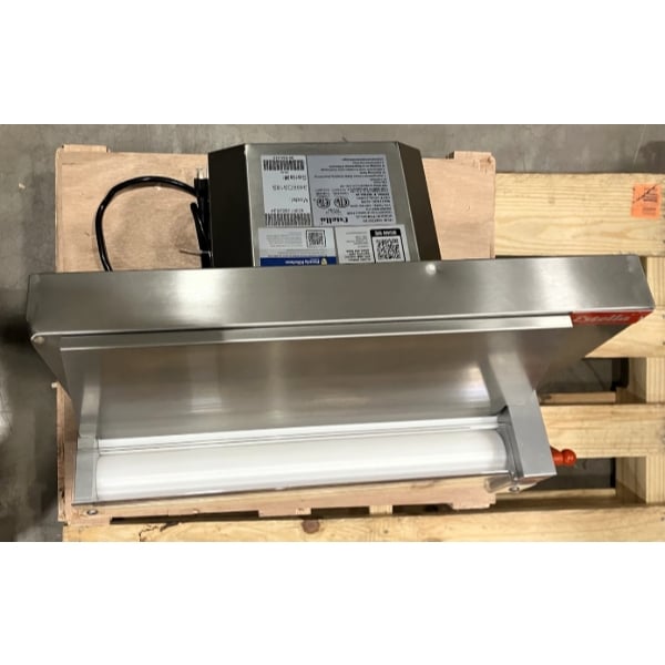 Scratch and Dent Estella EDS18S 18" Countertop One Stage Dough Sheeter - 120V, 1/2 HP