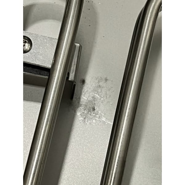Scratch and Dent Cooking Performance Group EF302 30 lb. Dual Tank Heavy-Duty Electric Countertop Fryer - 208/240V, 8400/11,000W