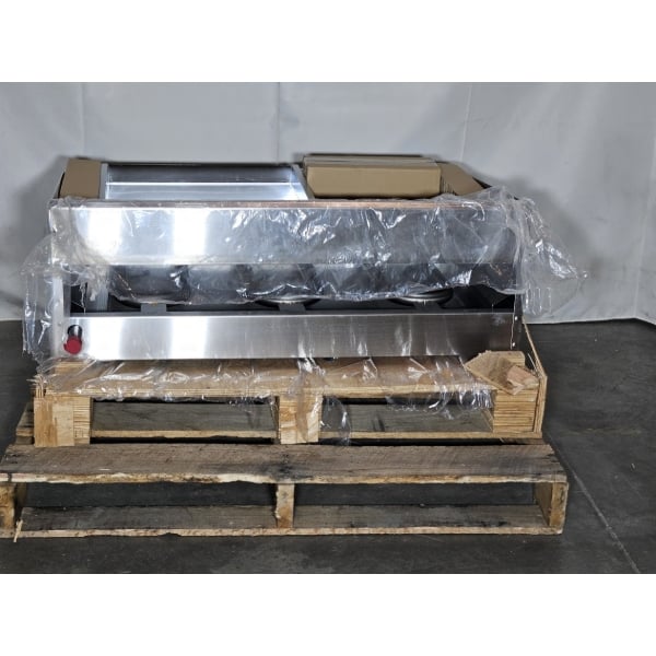 Scratch and Dent Cooking Performance Group GM-CPG-36-NL 36" Gas Countertop Griddle with Manual Controls - 90,000 BTU