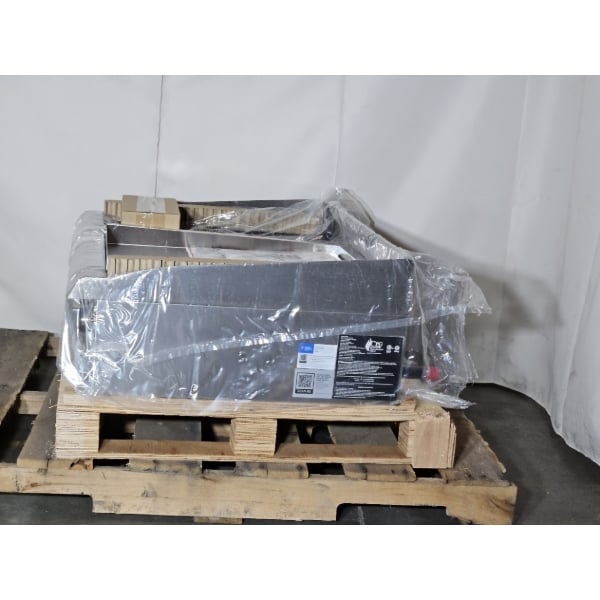 Scratch and Dent Cooking Performance Group GM-CPG-36-NL 36" Gas Countertop Griddle with Manual Controls - 90,000 BTU