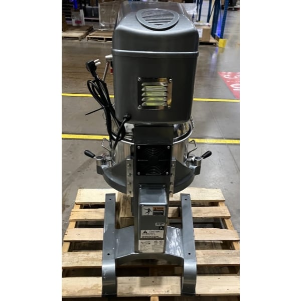 Scratch and Dent Avantco MX40H 40 Qt. Planetary Floor Mixer with Guard & Standard Accessories - 240V, 2 hp