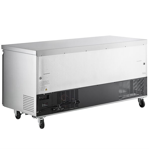 Scratch and Dent Avantco SS-UC-72R-HC 72" Undercounter Refrigerator