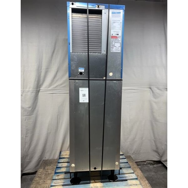 Scratch and Dent Hoshizaki KM-322MAK Slim-Line Series 22" Air-Cooled Modular Crescent Ice Machine with Stainless Steel Finish and 300 lb. Storage - 489 lb., 115V, 1 Phase