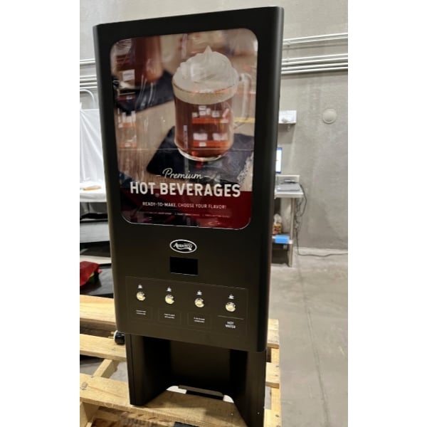 Scratch and Dent Avantco Powdered Cappuccino / Hot Chocolate Machine with Three 3.7 lb. Hoppers - 120V