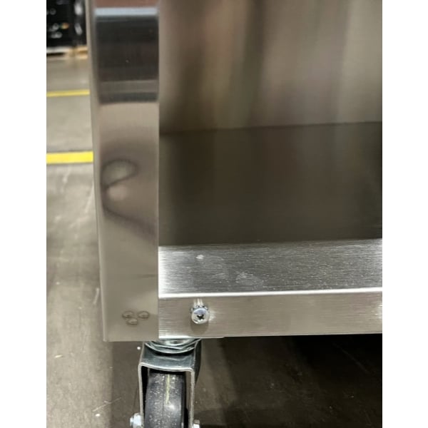 Scratch and Dent Vollrath 97180 4 Shelf Bussing Cart - 27 1/2" x 15 1/2" x 34"