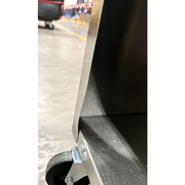 Scratch and Dent Vollrath 97180 4 Shelf Bussing Cart - 27 1/2" x 15 1/2" x 34"