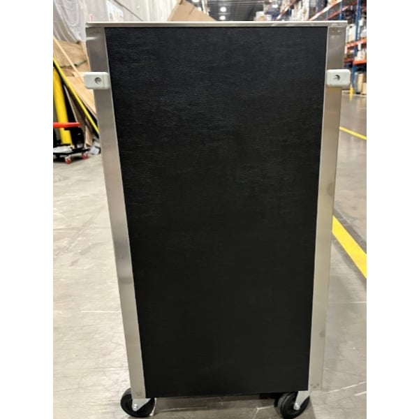 Scratch and Dent Vollrath 97180 4 Shelf Bussing Cart - 27 1/2" x 15 1/2" x 34"