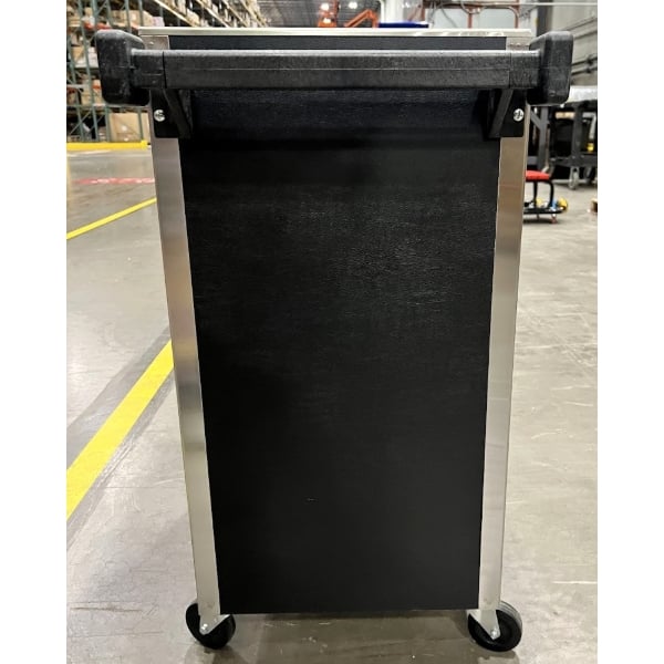 Scratch and Dent Vollrath 97180 4 Shelf Bussing Cart - 27 1/2" x 15 1/2" x 34"
