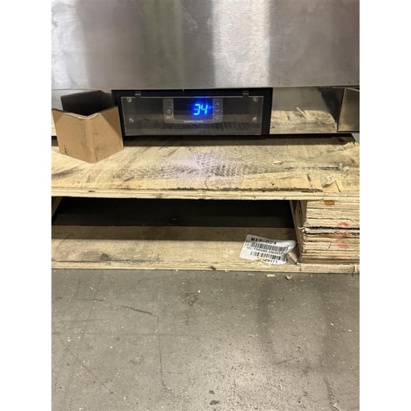 Scratch and Dent Arctic Air AST60R 61 1/4" 2 Door Refrigerated Sandwich Prep Table