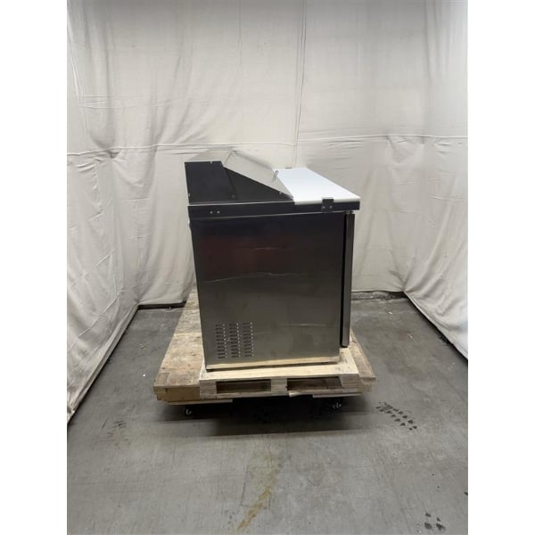 Scratch and Dent Arctic Air AST60R 61 1/4" 2 Door Refrigerated Sandwich Prep Table